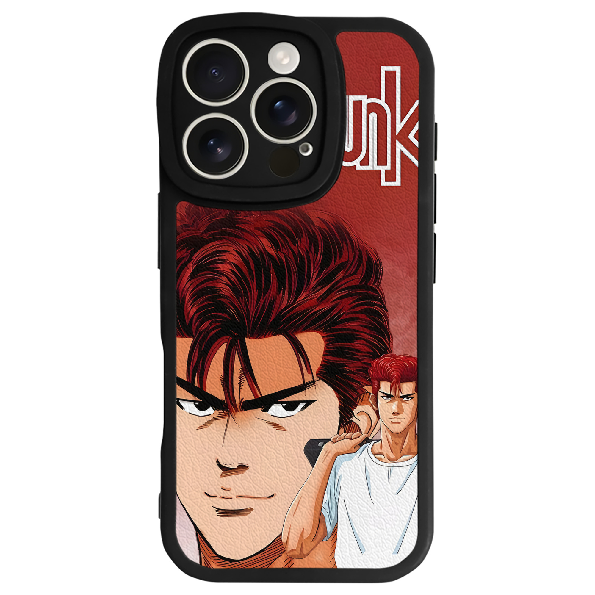 （画像用） SLAM DUNK／スラムダンク 【iPhone 16シリーズ対応】シリコンスマホケース（レザー調） 材質：シリコン